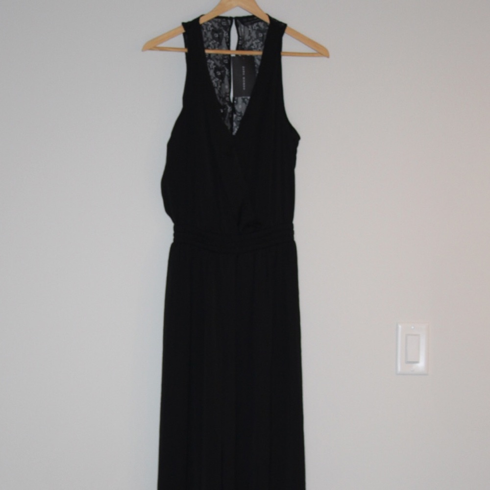 Zara sleeveless silk lace jumper romper NWT - Picture 7 of 8